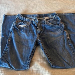 Ariat Slim Straight Mens Denim Jeans 34x34